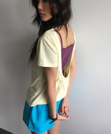 FLASH/I LOVE ME東大門直郵女士新品26春夏T恤不含內搭FLASH/I LOVE MET恤