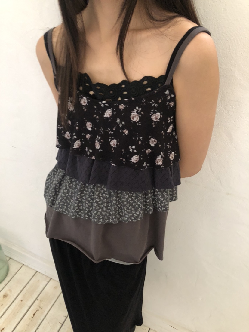 FLASH/I LOVE ME韓國代購女士新款時尚職業吊帶背心無袖FLASH/I LOVE ME吊帶/背心
