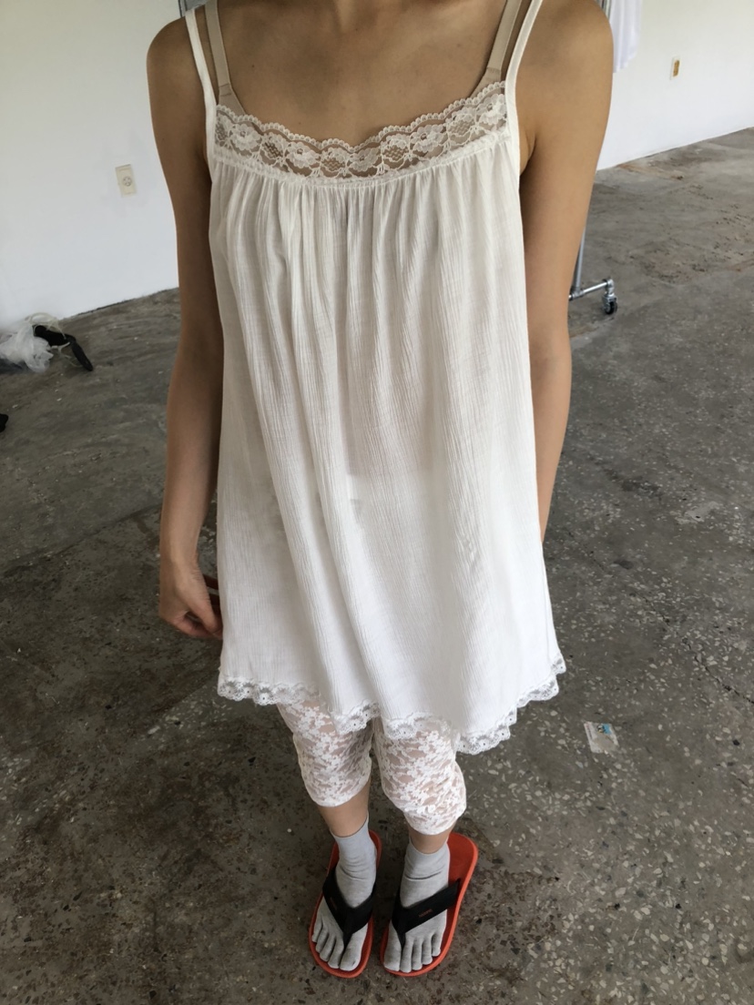 FLASH/I LOVE ME東大門實拍女士新款26春夏連衣裙不含內搭FLASH/I LOVE ME連衣裙圖色1