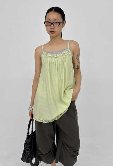 FLASH/I LOVE ME東大門實拍女士新款26春夏連衣裙不含內搭FLASH/I LOVE ME連衣裙圖色2