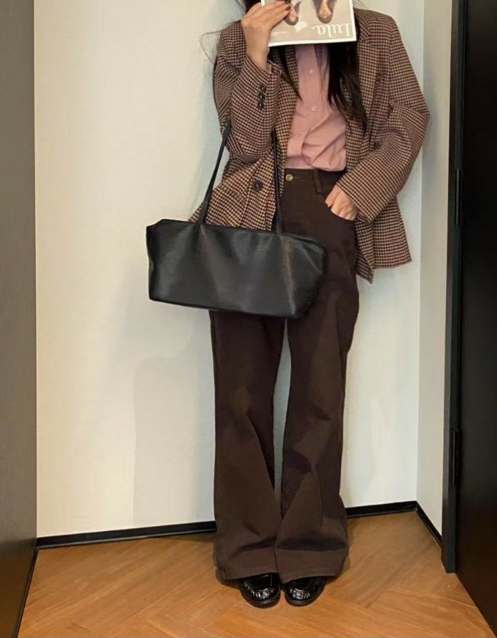 TROUVAILLE東大門直郵女士新品推薦熱賣人氣職業單肩斜跨包TROUVAILLE單肩/斜跨包圖色6