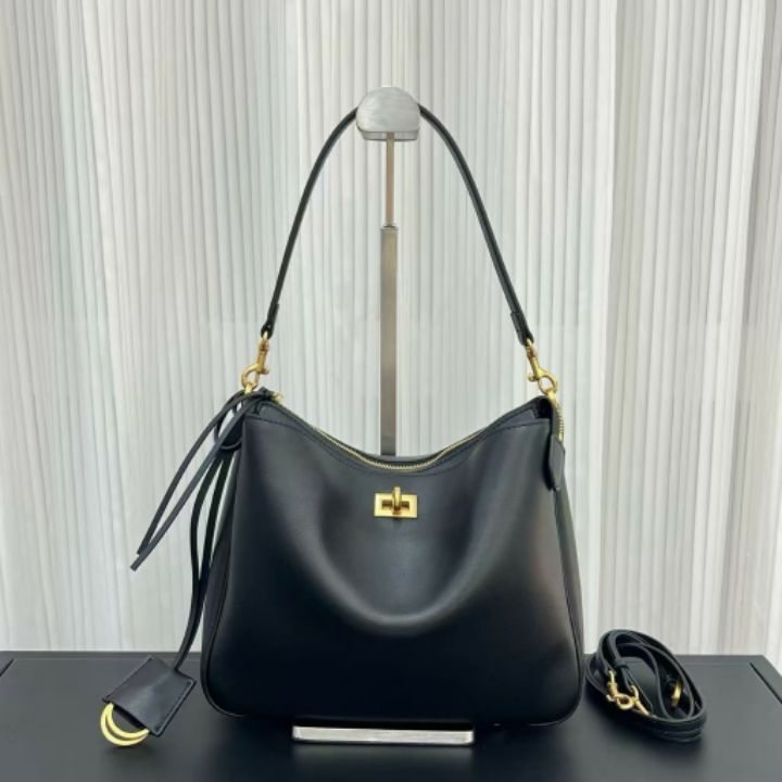 TROUVAILLE東大門實拍女裝新款休閑26春夏單肩斜跨包牛皮TROUVAILLE單肩/斜跨包圖色2