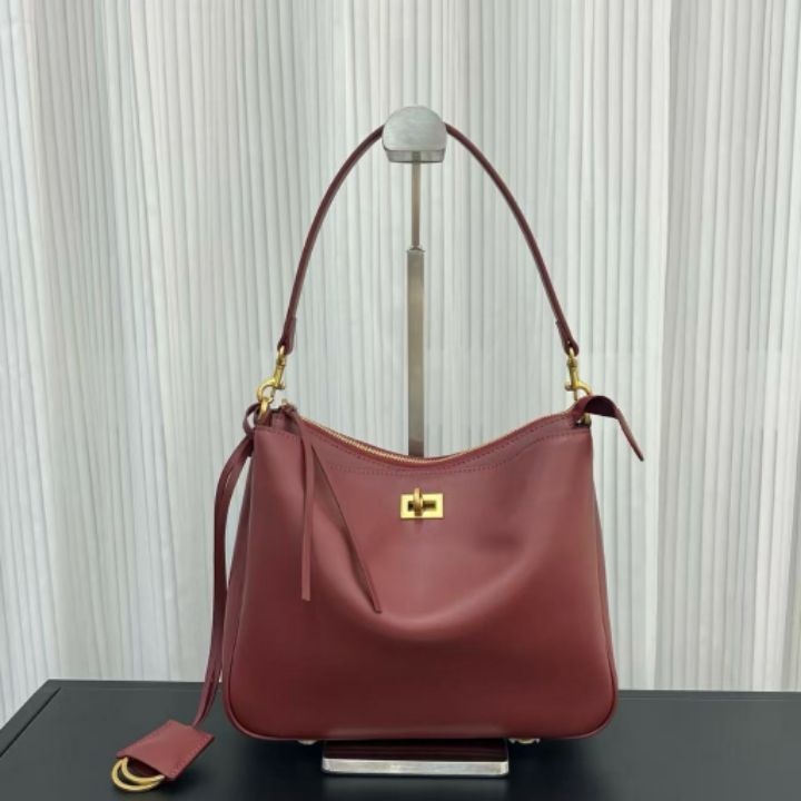 TROUVAILLE東大門實拍女裝新款休閑26春夏單肩斜跨包牛皮TROUVAILLE單肩/斜跨包圖色3