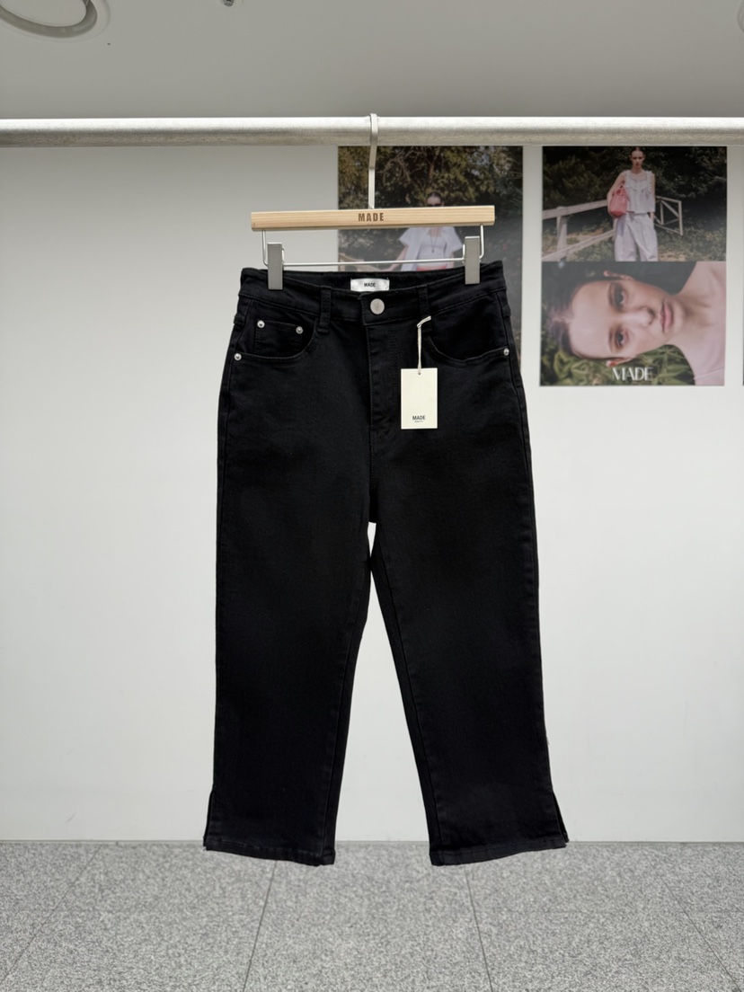 MADE-P東大門直郵女裝新品26春夏熱賣人氣時尚真品牛仔褲MADE-P牛仔褲圖色1