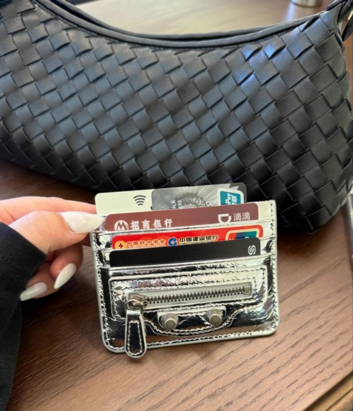 TROUVAILLE韓國代購女士新品人氣推薦錢包卡包零錢包牛皮TROUVAILLE錢包/卡包/零錢包