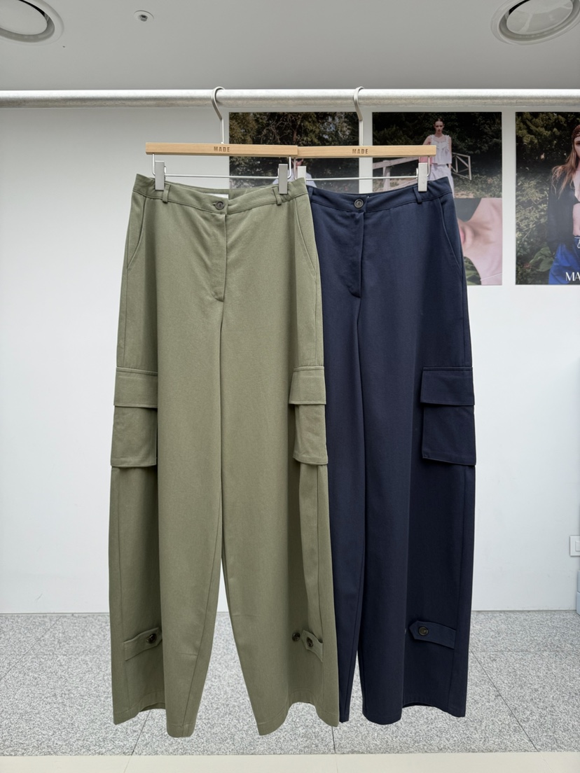 MADE-P東大門直郵女士新品休閑時尚熱賣職業26春夏休閑褲MADE-P休閑褲