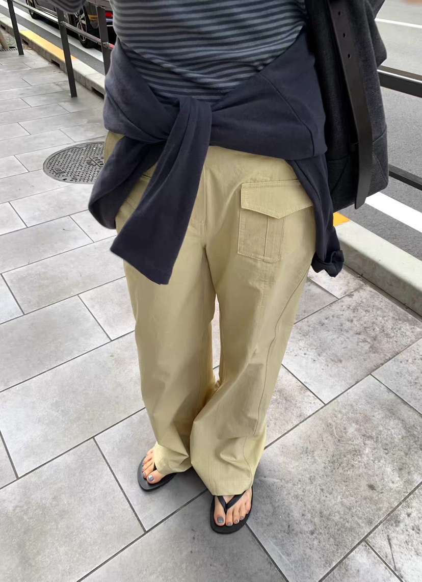 ROMANTICIZE東大門代購女士新品真品人氣時尚推薦休閑褲口袋ROMANTICIZE休閑褲圖色2