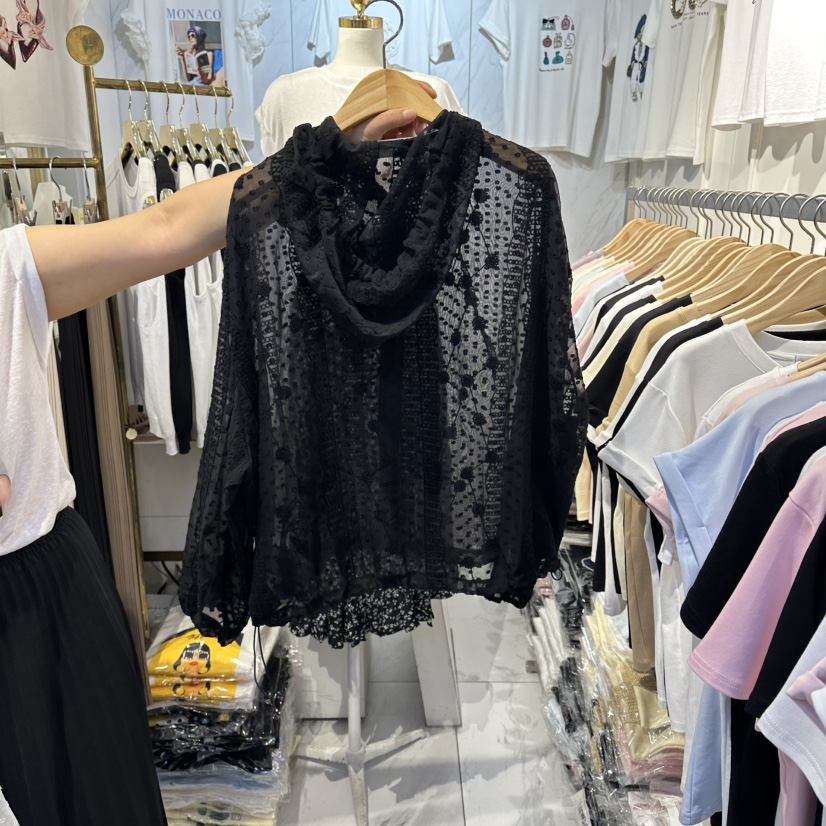 COCO HOLIC東大門實拍女裝新款職業26春夏襯衫蕾絲衫蕾絲COCO HOLIC襯衫/蕾絲衫