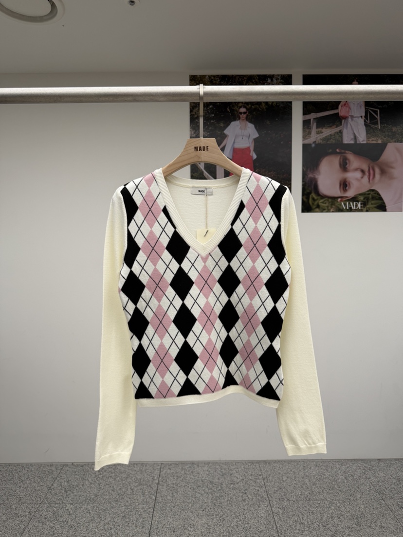 MADE-P東大門代購女士新品人氣26春夏休閑推薦時尚針織衫MADE-P針織衫圖色2