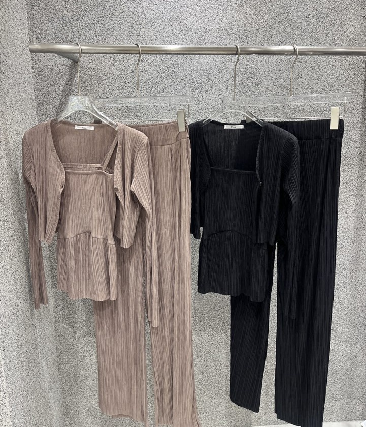 UNA/THE MAY東大門實拍女士新款休閑26春夏職業熱賣套裝THEMAY/UNA套裝圖色2左二色