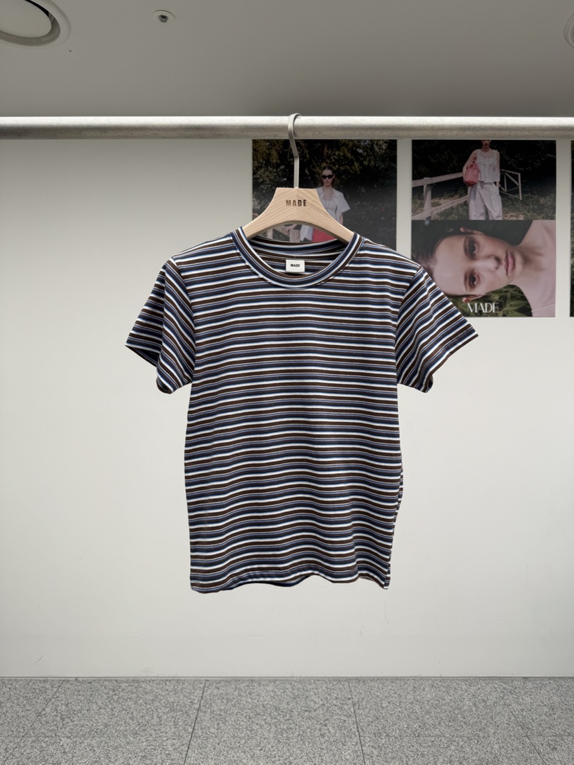 MADE-P韓國代購女裝新款真品時尚26春夏推薦人氣熱賣T恤MADE-PT恤圖色1