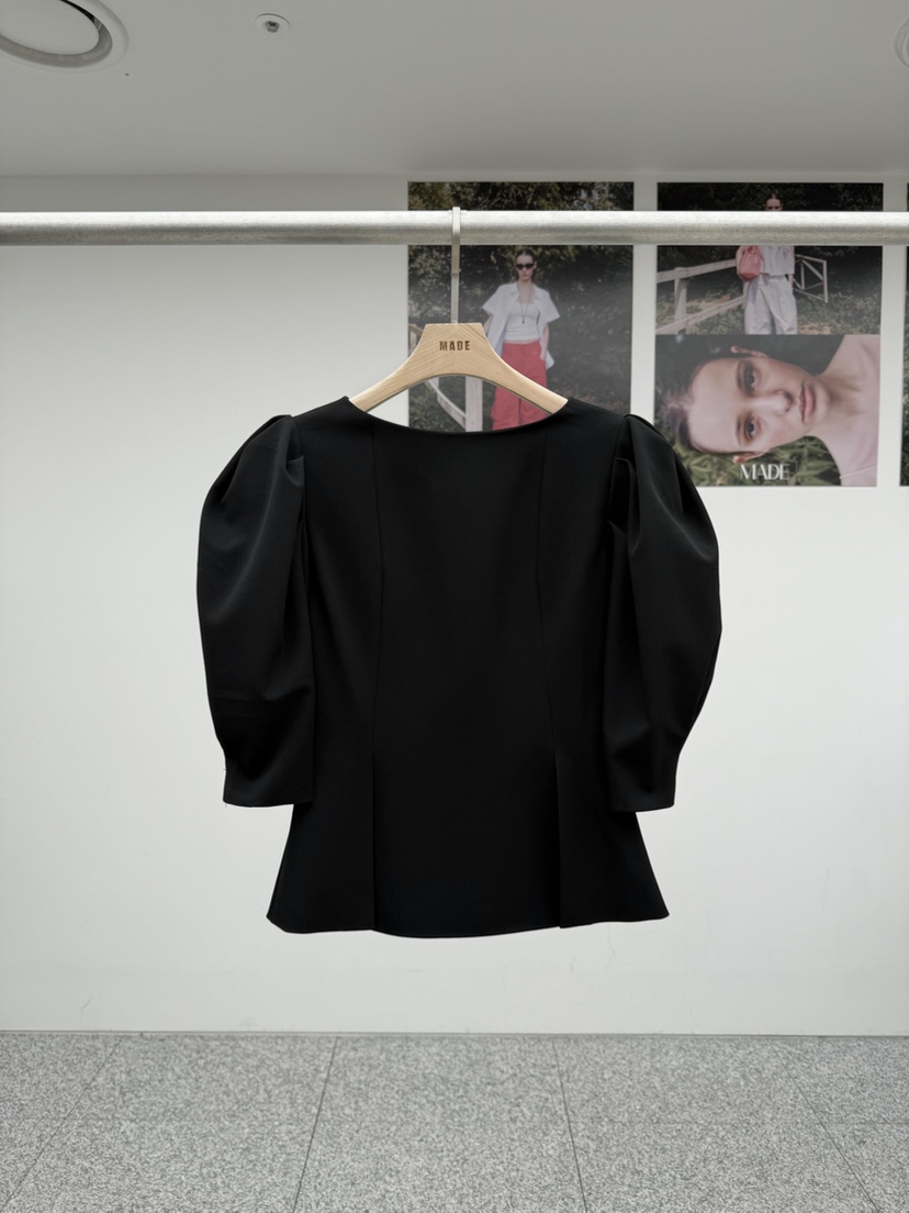MADE-P韓國直郵女士新款真品職業時尚推薦休閑襯衫蕾絲衫MADE-P襯衫/蕾絲衫圖色1