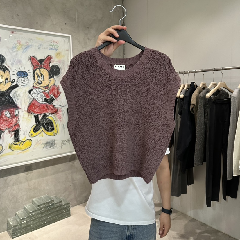 LAMAGIEPIE/LAMAGIE GREY東大門直郵女裝新款時尚吊帶背心LAMAGIEPIE/LAMAGIE GREY吊帶/背心圖色1