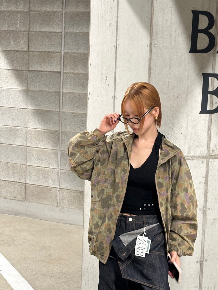 ZEROZERO東大門實拍女裝新款真品26夏季推薦夾克防風衣迷彩ZEROZERO夾克