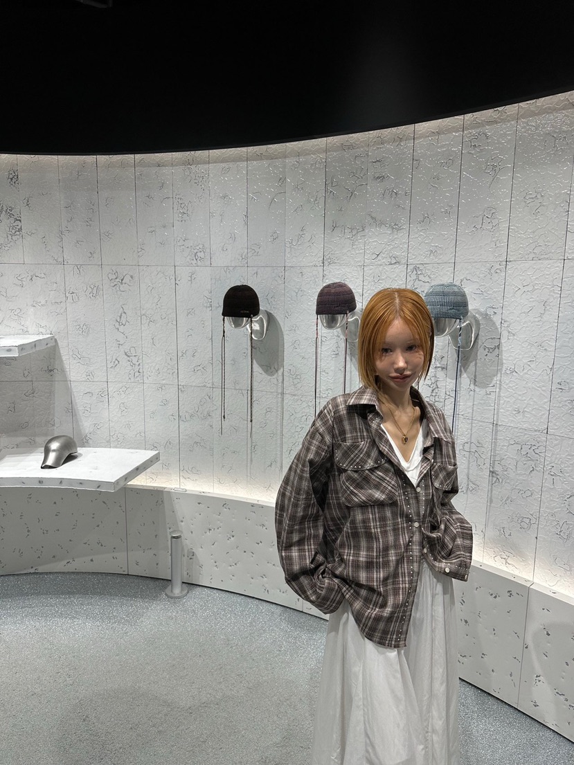 ZEROZERO東大門代購女裝新款真品休閑推薦襯衫蕾絲衫格子ZEROZERO襯衫/蕾絲衫圖色3