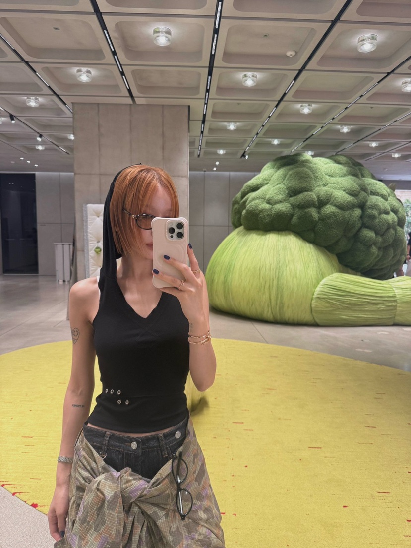 ZEROZERO東大門直郵女裝新款休閑真品推薦吊帶背心連帽衫ZEROZERO吊帶/背心