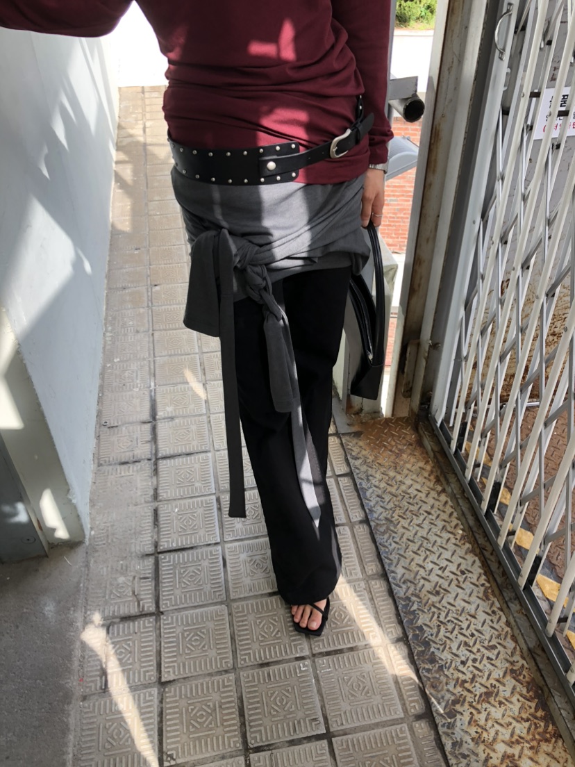 MOVENNE韓國直郵女士新品休閑推薦真品時尚人氣牛仔褲直筒MOVENNE牛仔褲