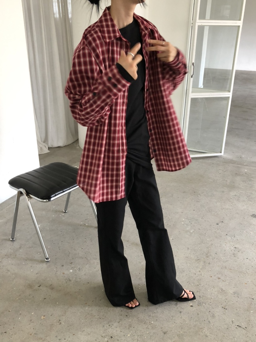 MOVENNE韓國直郵女士新品休閑推薦真品時尚人氣牛仔褲直筒MOVENNE牛仔褲