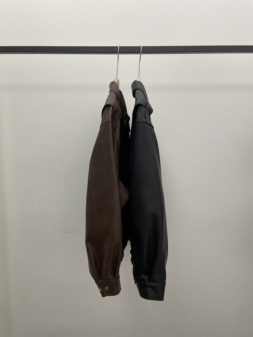 MOVENNE東大門實拍女裝新品真品推薦時尚休閑人氣皮衣皮革MOVENNE皮衣