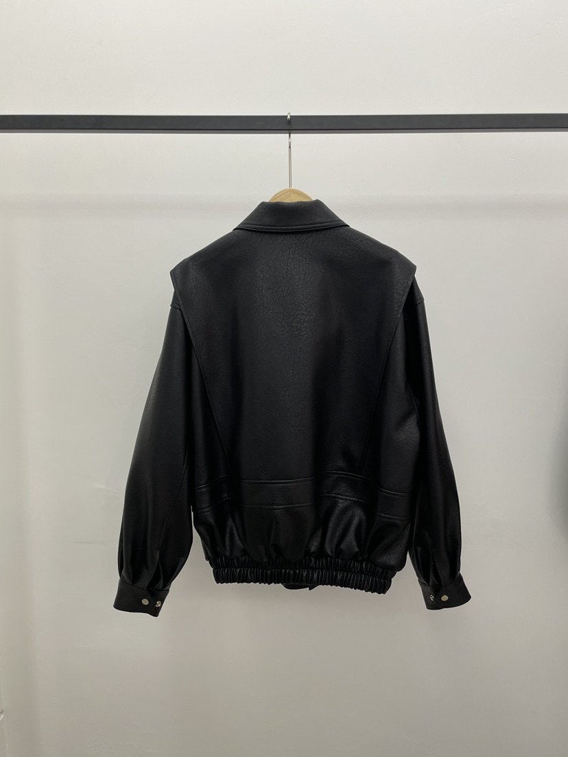 MOVENNE東大門實拍女裝新品真品推薦時尚休閑人氣皮衣皮革MOVENNE皮衣