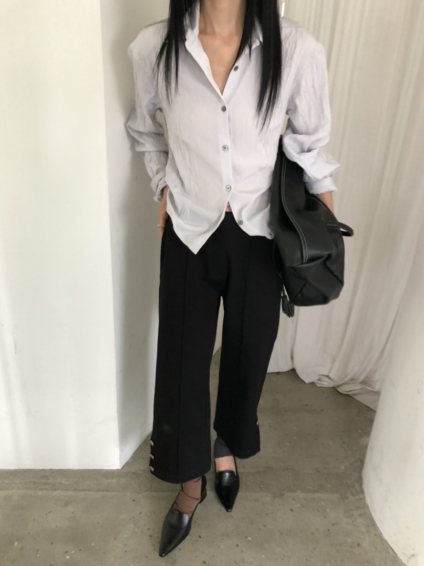 MOVENNE東大門實拍女裝新款人氣休閑時尚襯衫蕾絲衫金屬絲MOVENNE襯衫/蕾絲衫