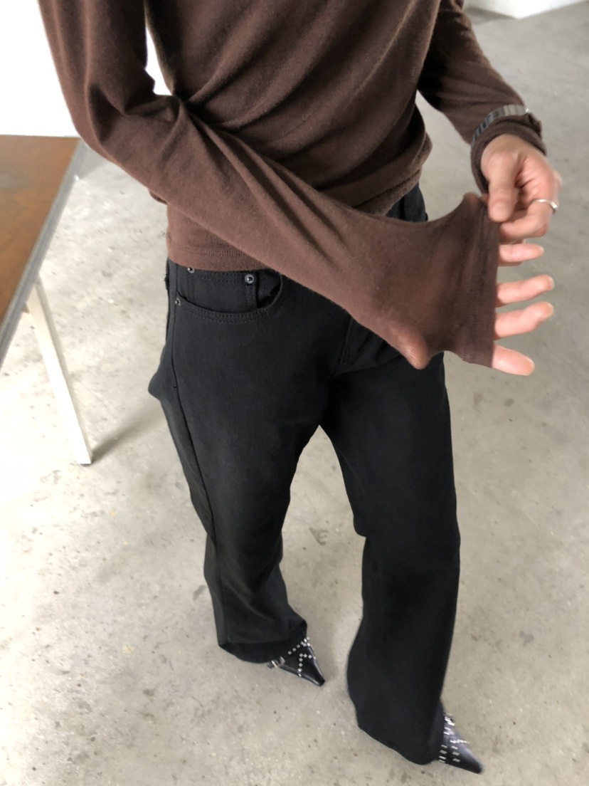 MOVENNE韓國代購女裝新品26夏季休閑人氣推薦時尚長袖T恤MOVENNE長袖T恤