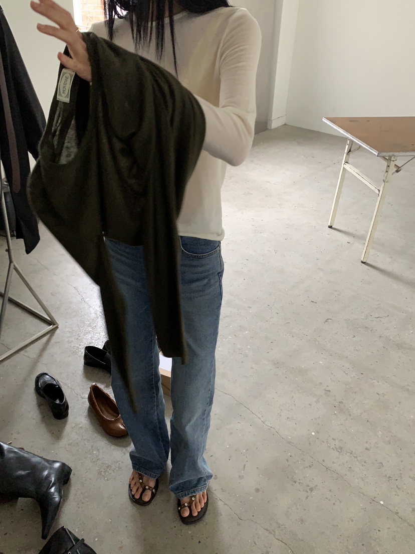 MOVENNE韓國代購女裝新品26夏季休閑人氣推薦時尚長袖T恤MOVENNE長袖T恤