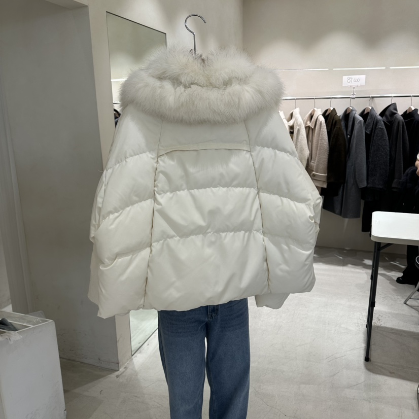 Color B東大門代購女裝新品時尚休閑真品推薦短款羽絨服Color B短款羽絨服