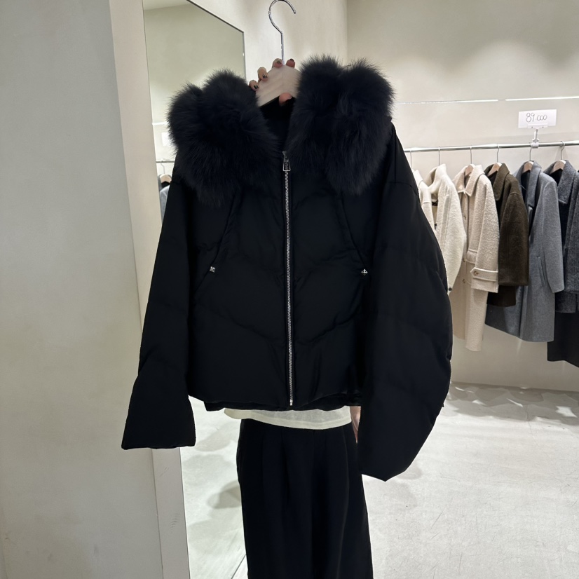 Color B東大門代購女裝新品時尚休閑真品推薦短款羽絨服Color B短款羽絨服圖色2