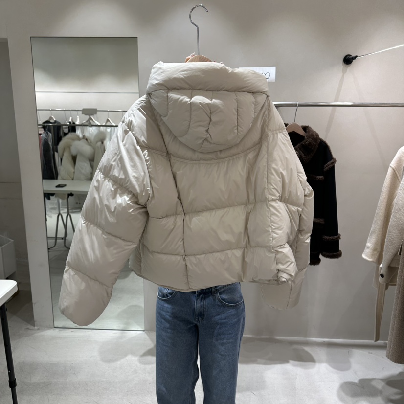 Color B東大門代購女士新款熱賣人氣推薦真品休閑短款棉服Color B短款棉服