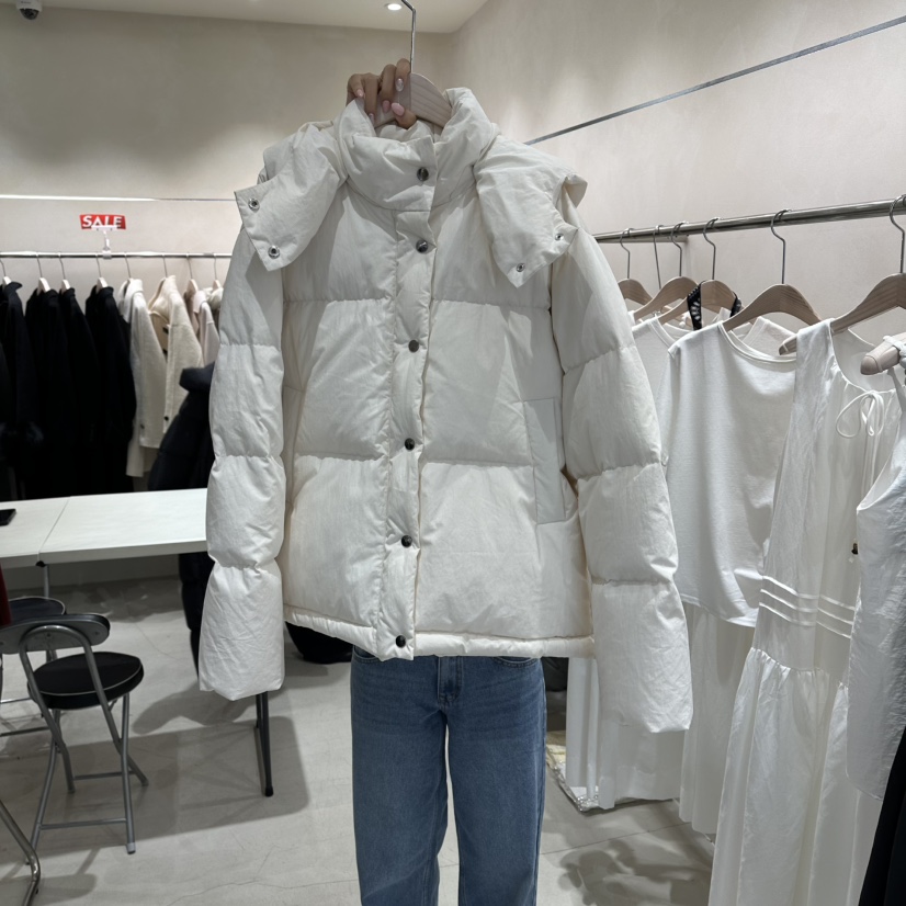 Color B東大門實拍女士新品人氣熱賣時尚真品短款羽絨服Color B短款羽絨服圖色1