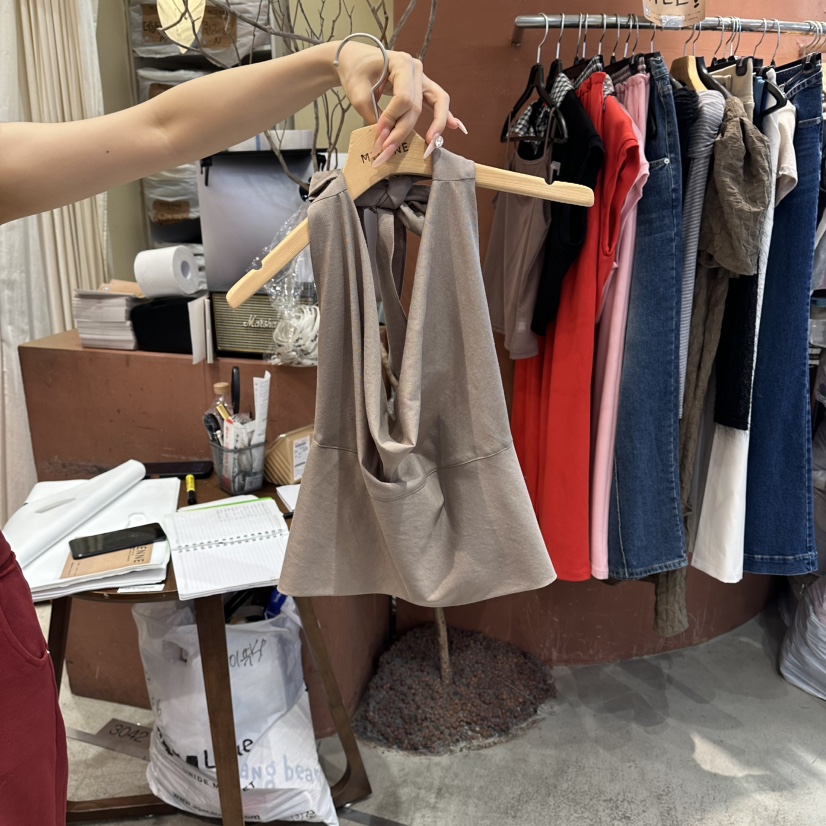 MIENNE韓國代購女士新品休閑時尚26夏季人氣熱賣吊帶背心MIENNE吊帶/背心圖色2