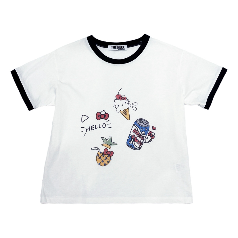 HEXX東大門直郵女士新款人氣熱賣時尚真品26夏季休閑推薦T恤THE HEXXT恤圖色1
