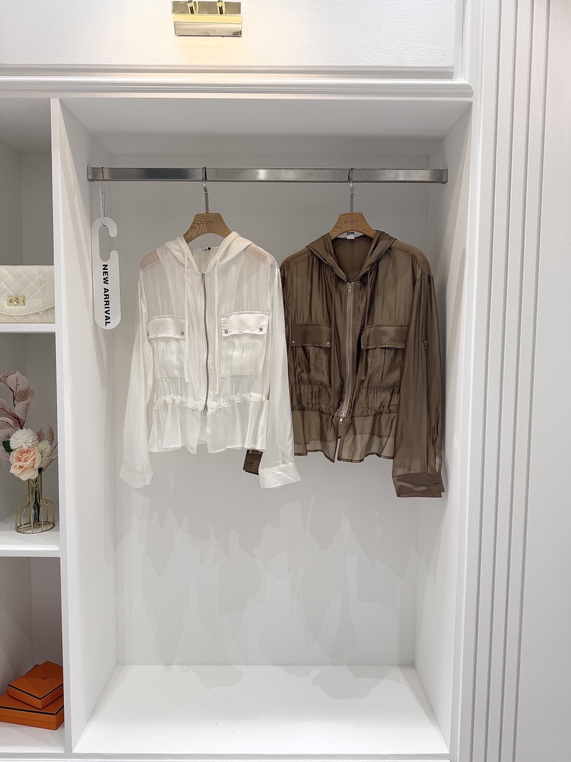 CLOTH韓國直郵女士新品26夏季時尚休閑熱賣人氣夾克羅紋連帽CLOTH夾克