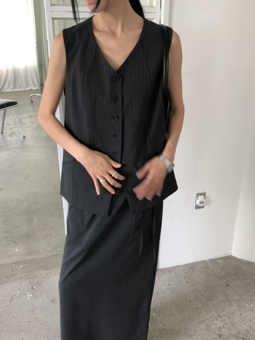 MOVENNE韓國代購女士新款人氣推薦真品熱賣26夏季休閑馬甲MOVENNE馬甲