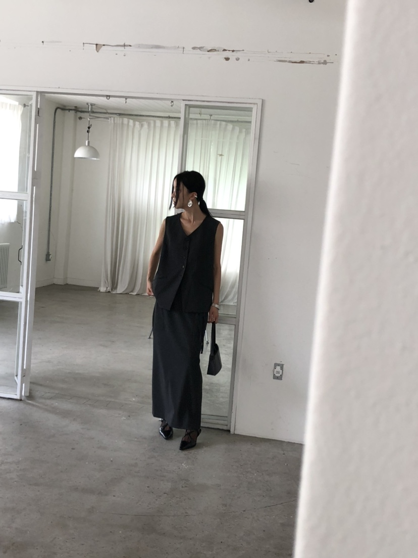 MOVENNE韓國代購女士新款人氣推薦真品熱賣26夏季休閑馬甲MOVENNE馬甲