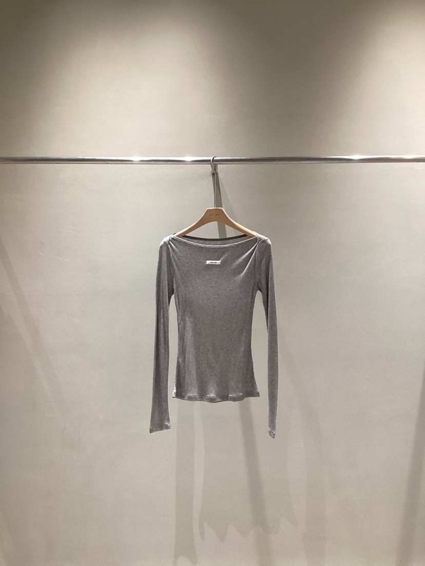 NEAR LEAP-P東大門實拍女裝新品職業推薦時尚長袖T恤船領NEAR LEAP/The N:L長袖T恤圖色4
