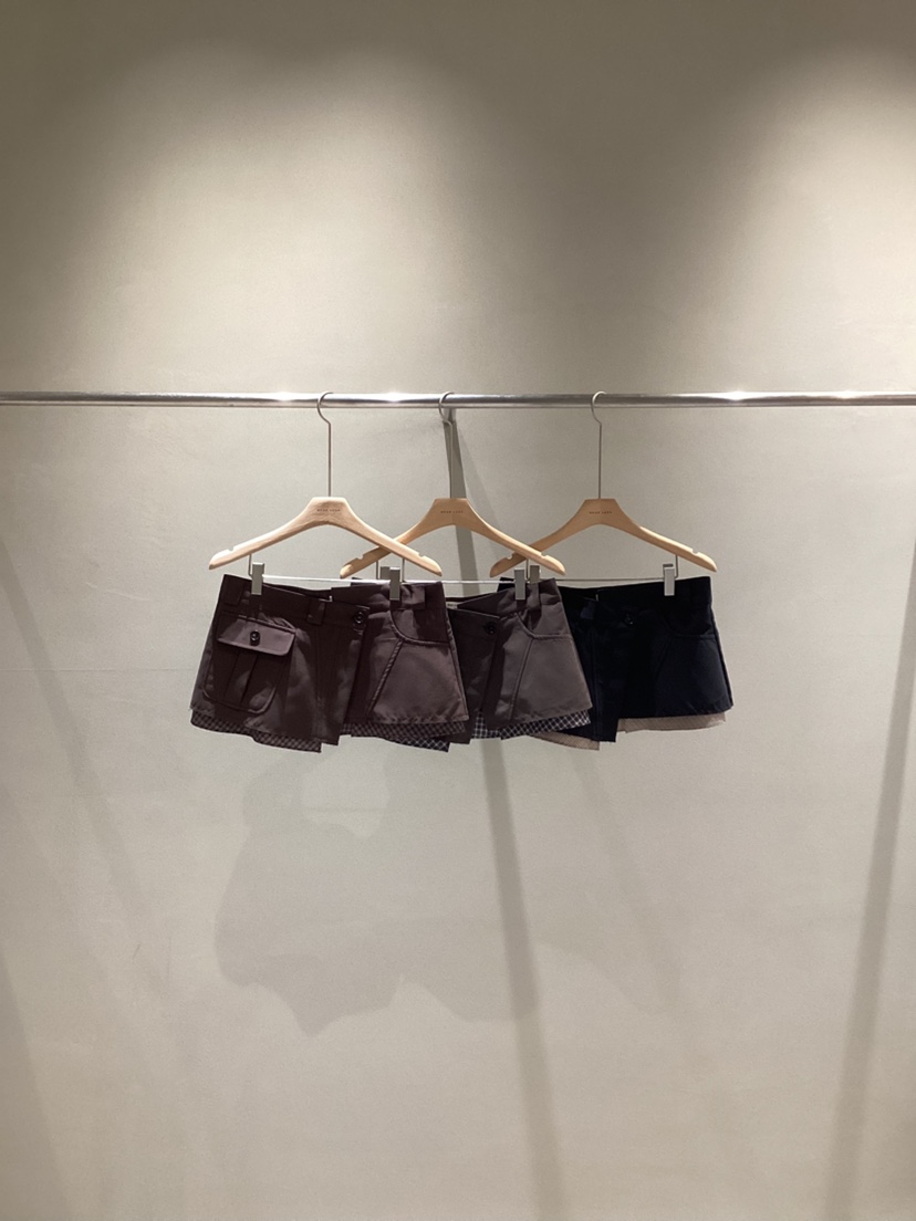 NEAR LEAP-P韓國代購女士新款休閑熱賣人氣時尚26春夏短裙NEAR LEAP/The N:L短裙圖色1左一色