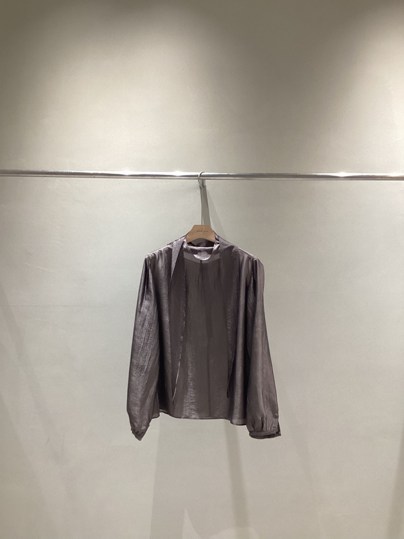 NEAR LEAP-P東大門代購女士新品推薦26春夏襯衫蕾絲衫圍巾NEAR LEAP/The N:L襯衫/蕾絲衫圖色2