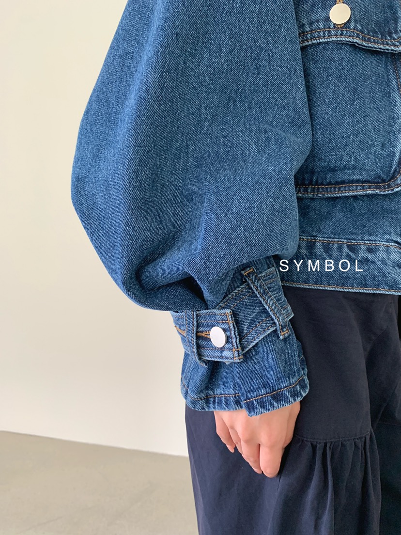 SYMBOL韓國直郵女裝新品時尚推薦休閑真品26春夏夾克口袋SYMBOL夾克