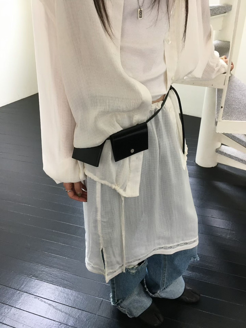 MINIMUZE韓國直郵女士新品推薦時尚人氣真品腰帶口袋腰帶MINIMUZE腰帶