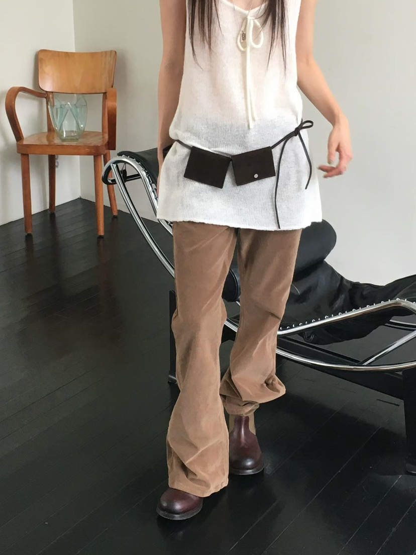 MINIMUZE韓國直郵女士新品推薦時尚人氣真品腰帶口袋腰帶MINIMUZE腰帶