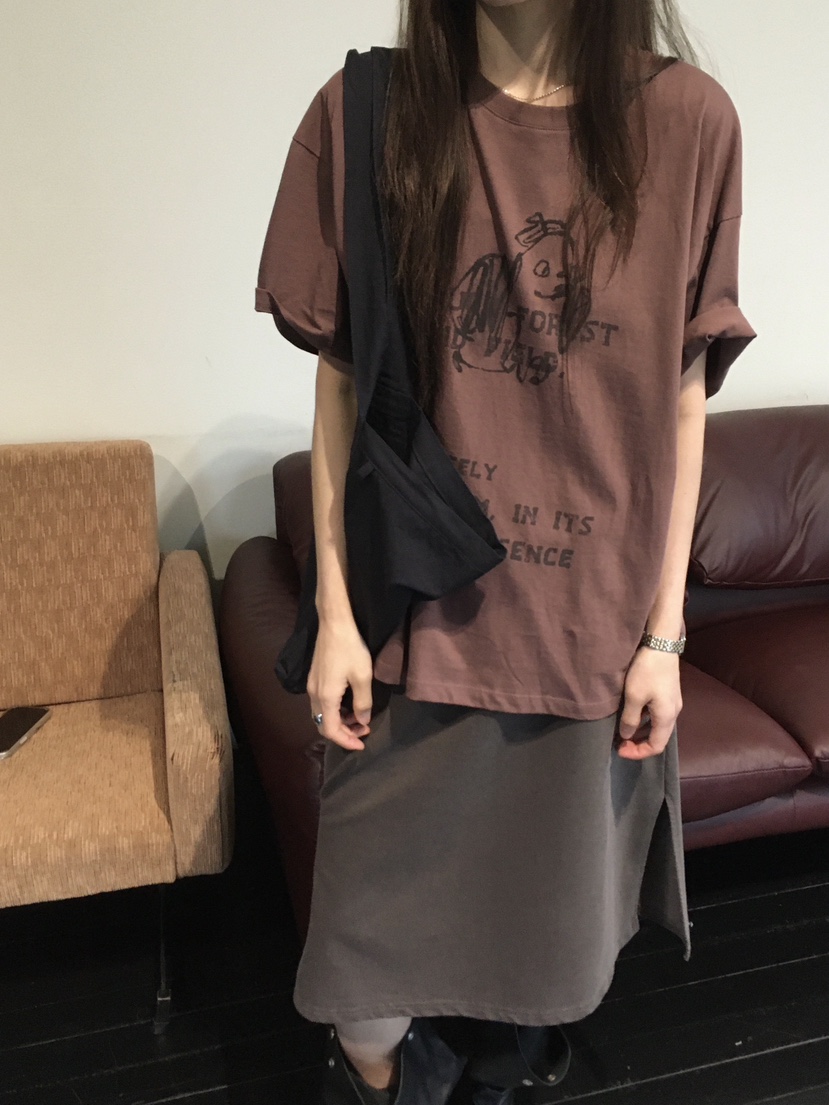 MINIMUZE韓國直郵女裝新款休閑26春夏熱賣推薦職業T恤染色MINIMUZET恤圖色3