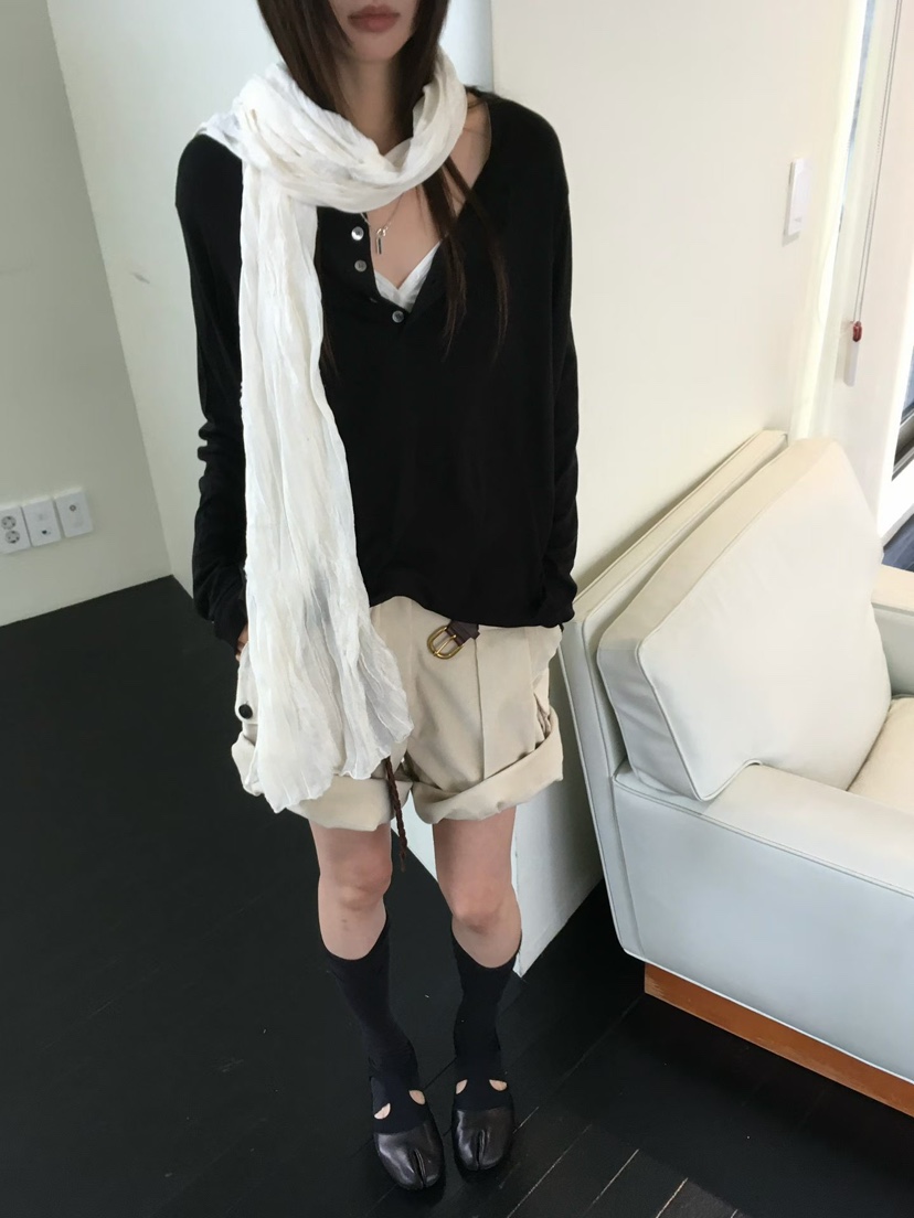 MINIMUZE韓國代購女士新款職業真品人氣熱賣推薦26春夏長袖T恤MINIMUZE長袖T恤