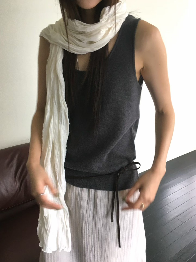 MINIMUZE東大門實拍女士新品休閑熱賣吊帶背心不含內搭無袖MINIMUZE吊帶/背心圖色4