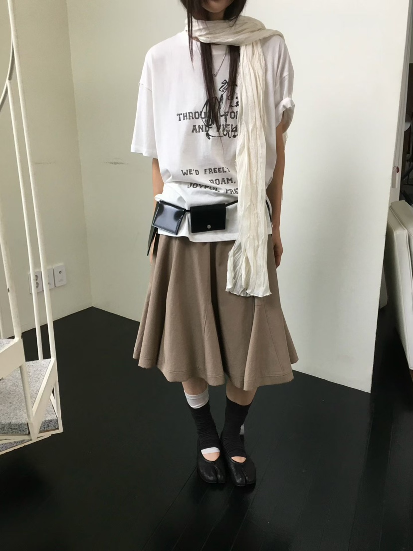 MINIMUZE韓國直郵女士新款人氣真品半身裙中短裙不含腰帶MINIMUZE半身裙/中短裙