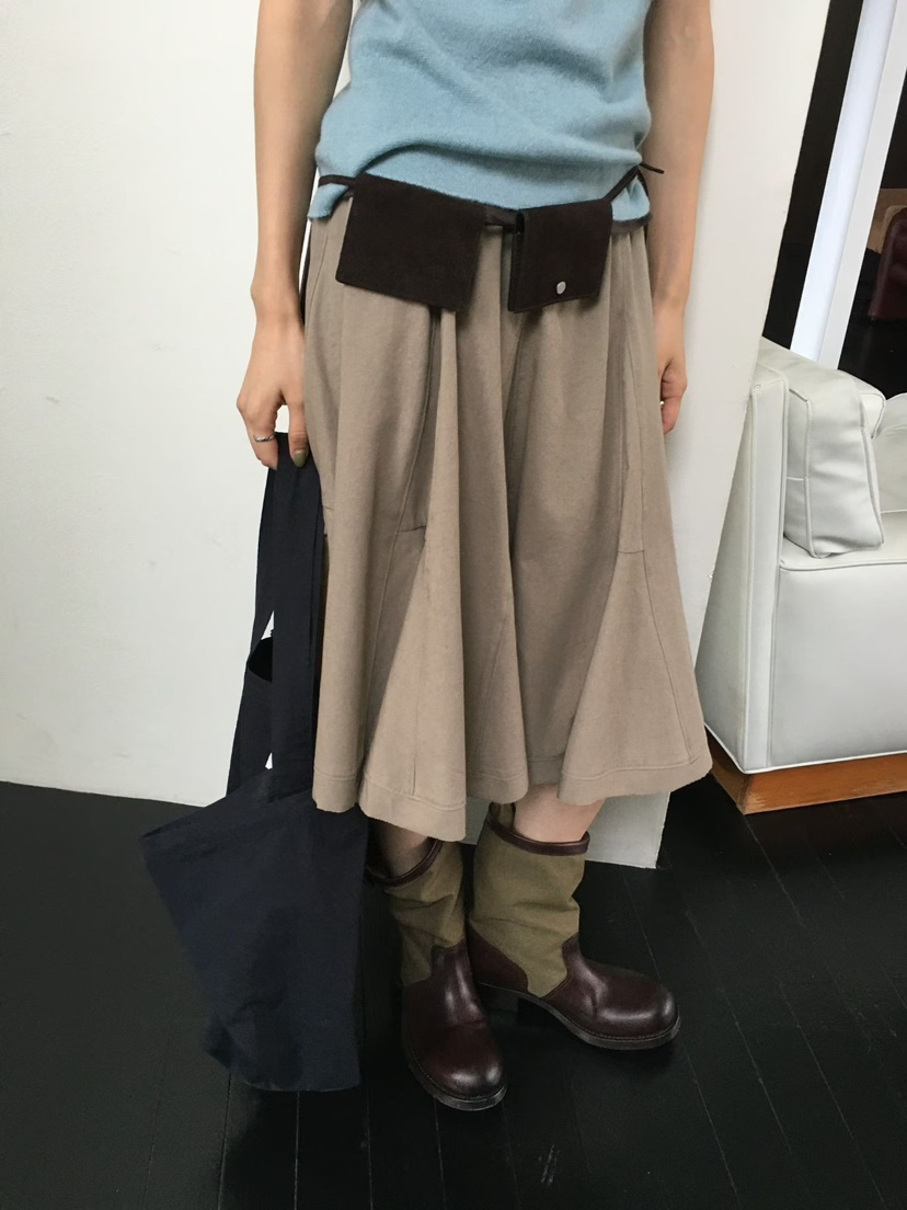 MINIMUZE韓國直郵女士新款人氣真品半身裙中短裙不含腰帶MINIMUZE半身裙/中短裙圖色2