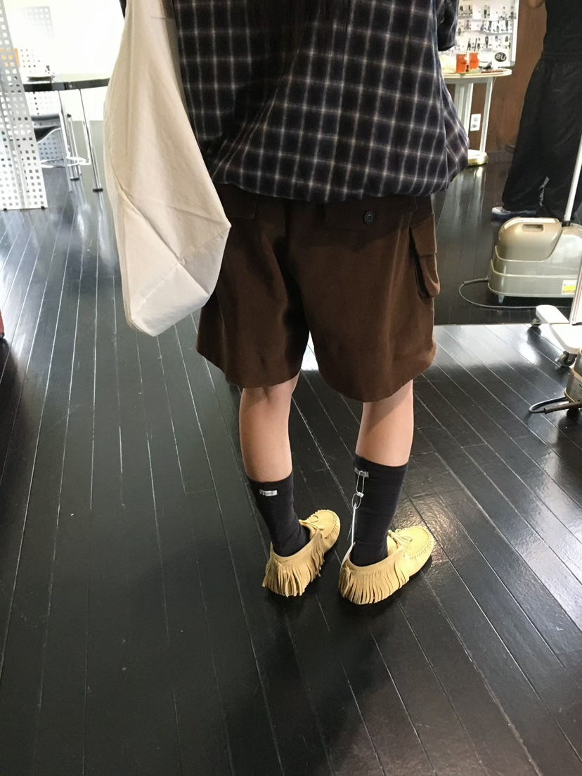 MINIMUZE東大門代購女士新款休閑職業短褲不含腰帶燈芯絨MINIMUZE短褲