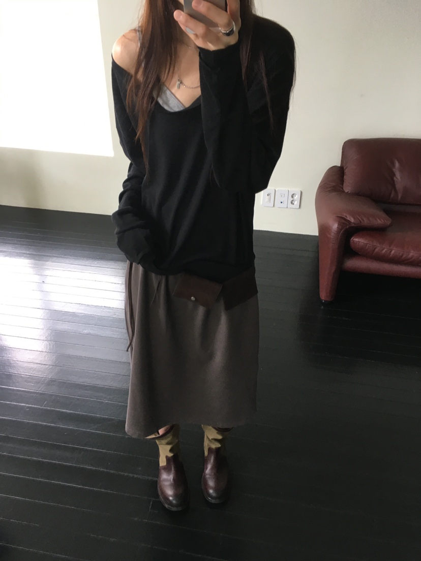 MINIMUZE東大門直郵女士新款真品休閑推薦長袖T恤不含內搭MINIMUZE長袖T恤