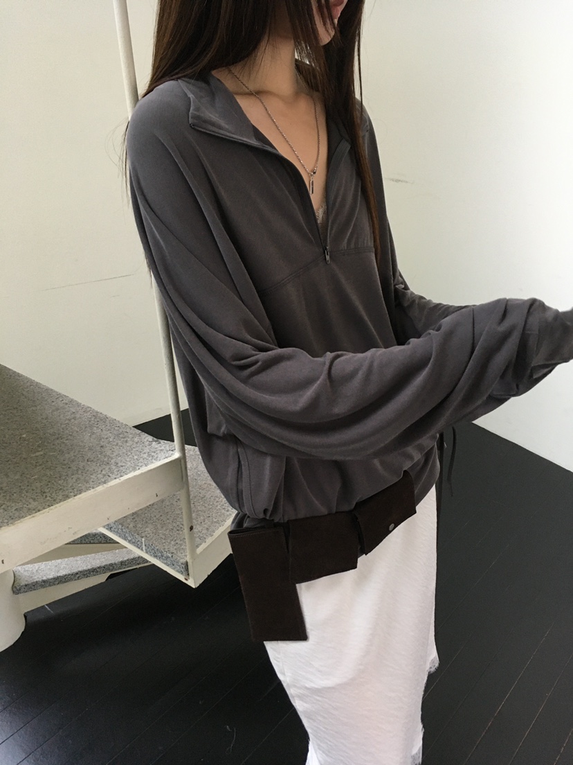 MINIMUZE東大門實拍女裝新款休閑推薦人氣熱賣長袖T恤防風衣MINIMUZE長袖T恤